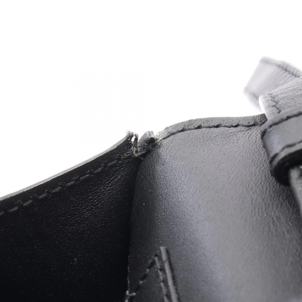 GUCCI Authentic Black Leather Shoulder Bag - Picture 6 of 7